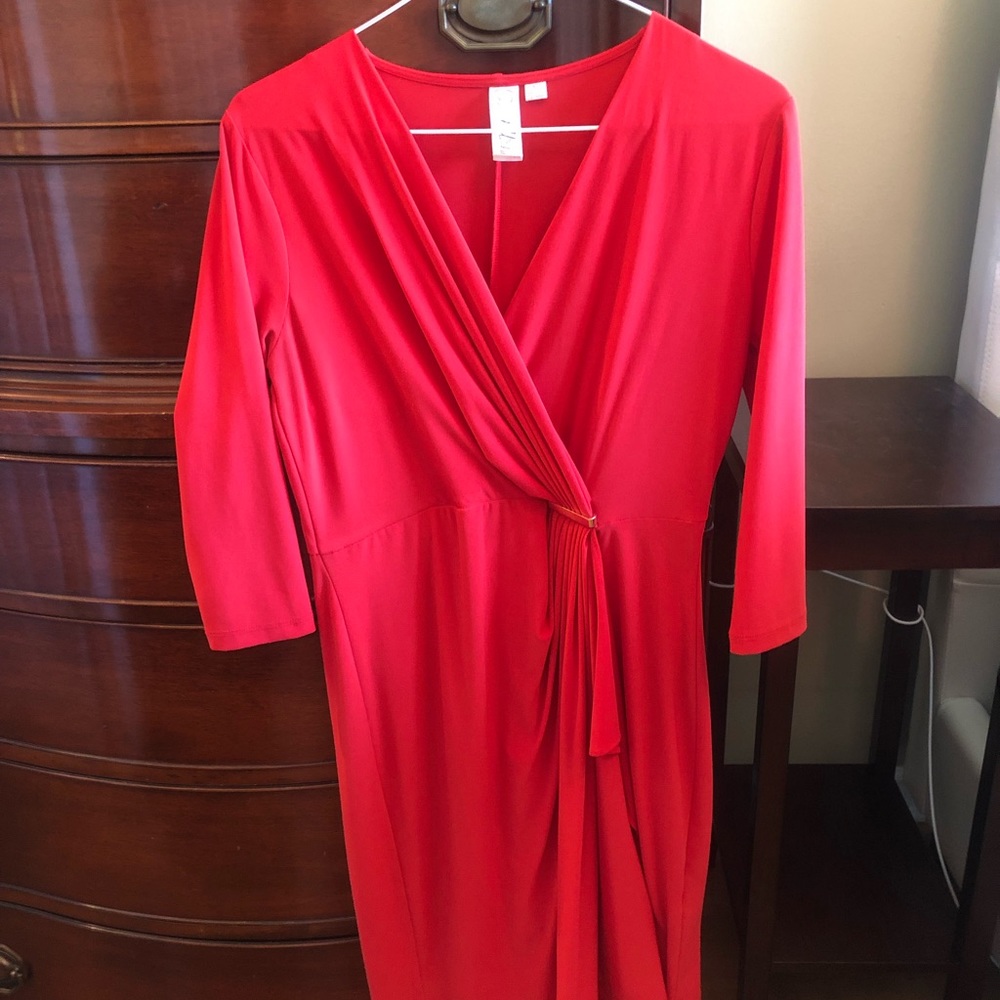 Red dress